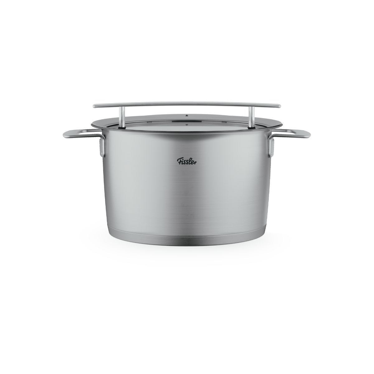 Phi Collection Hoher Kochtopf mit Glasdeckel
