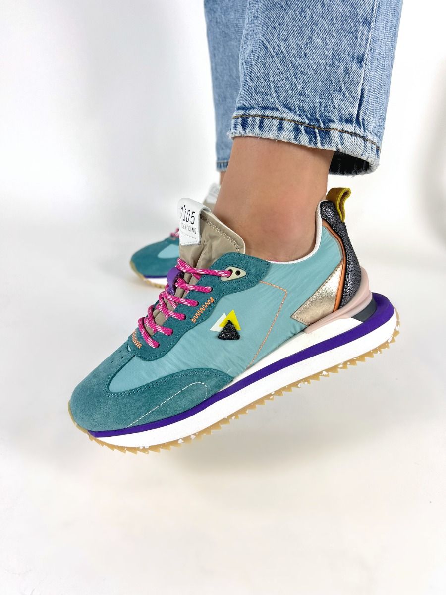 0-105  LENOX - turquoise multi