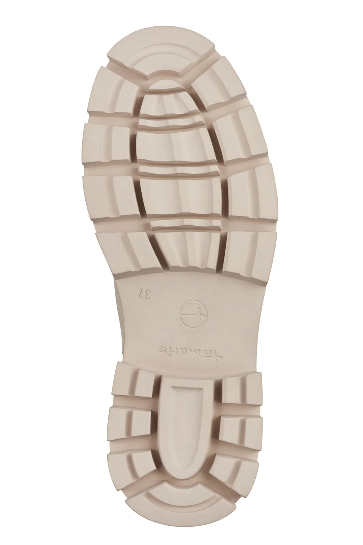 Tamaris  Stiefelette - Beige - Flacher Absatz