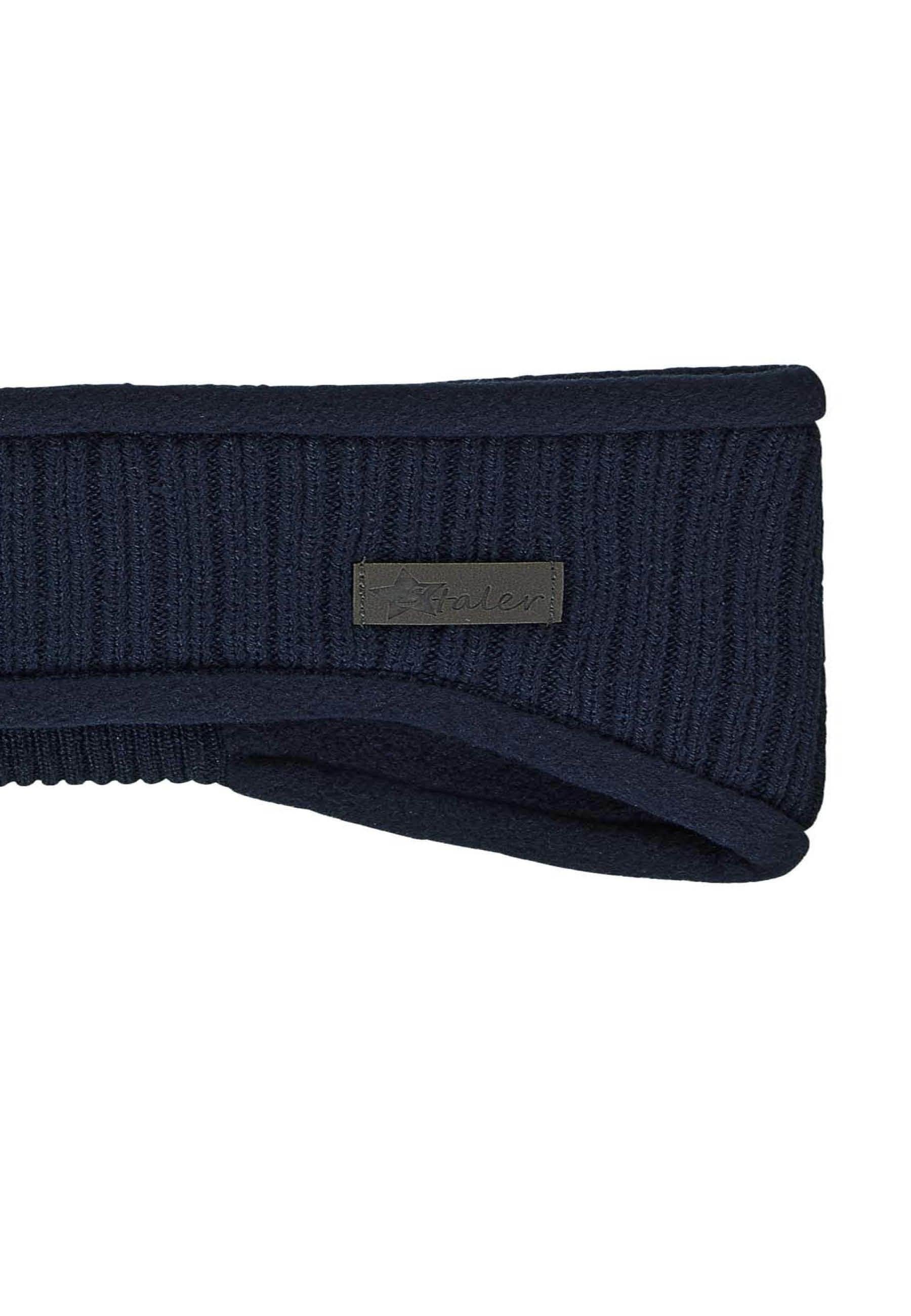 Strick-Stirnband gefüttert mit Microfleece