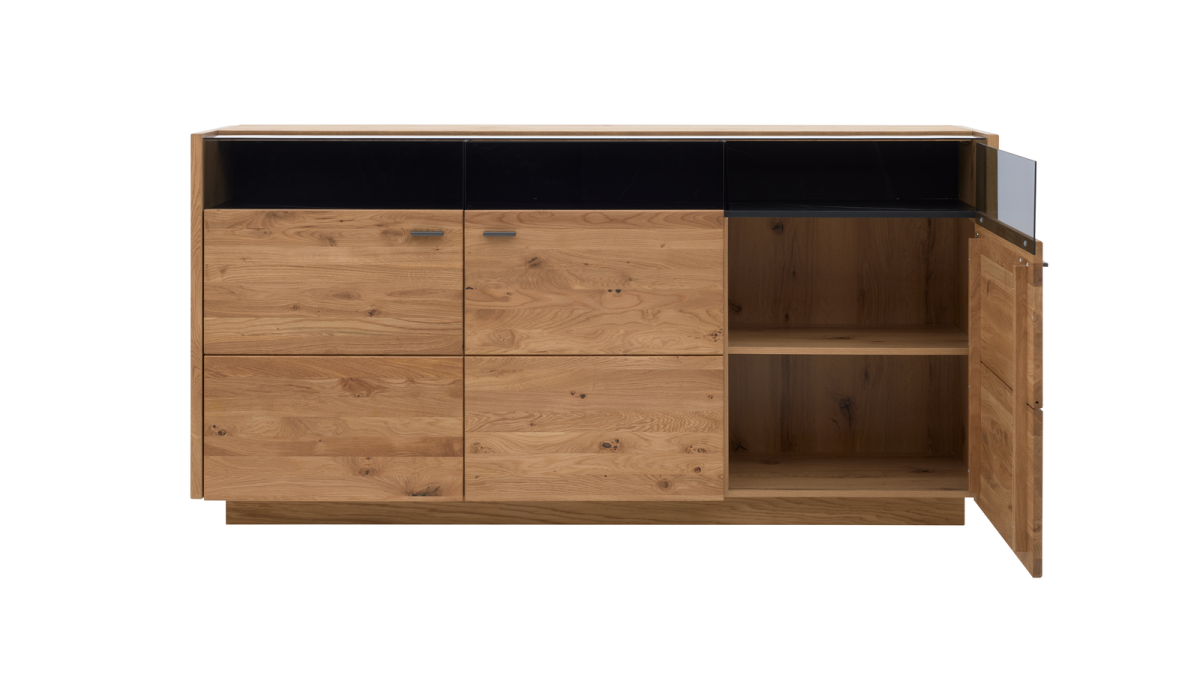 Interliving Sideboard 2027 Asteiche Lamelle massiv