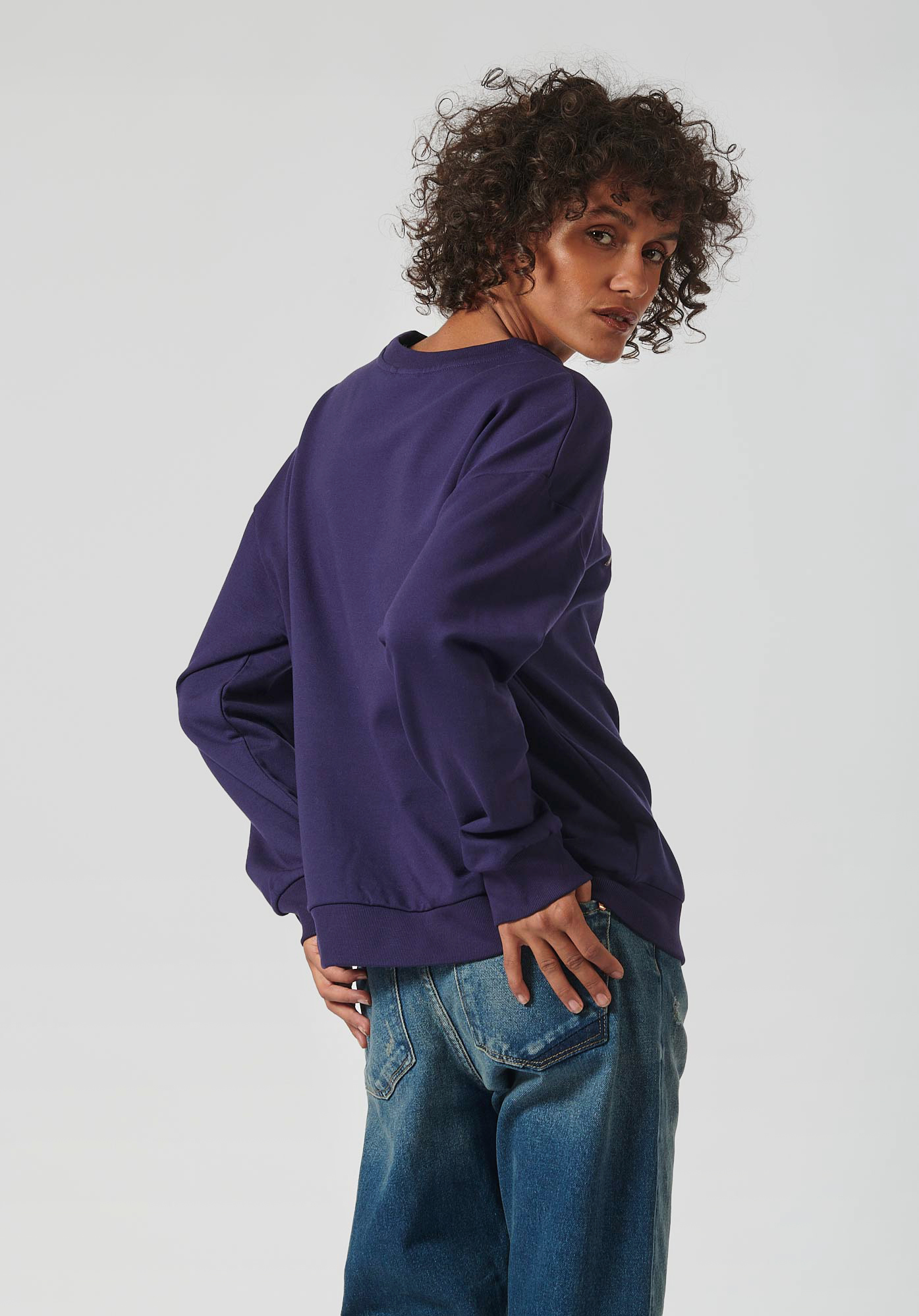 LISET  Sweat violet femme