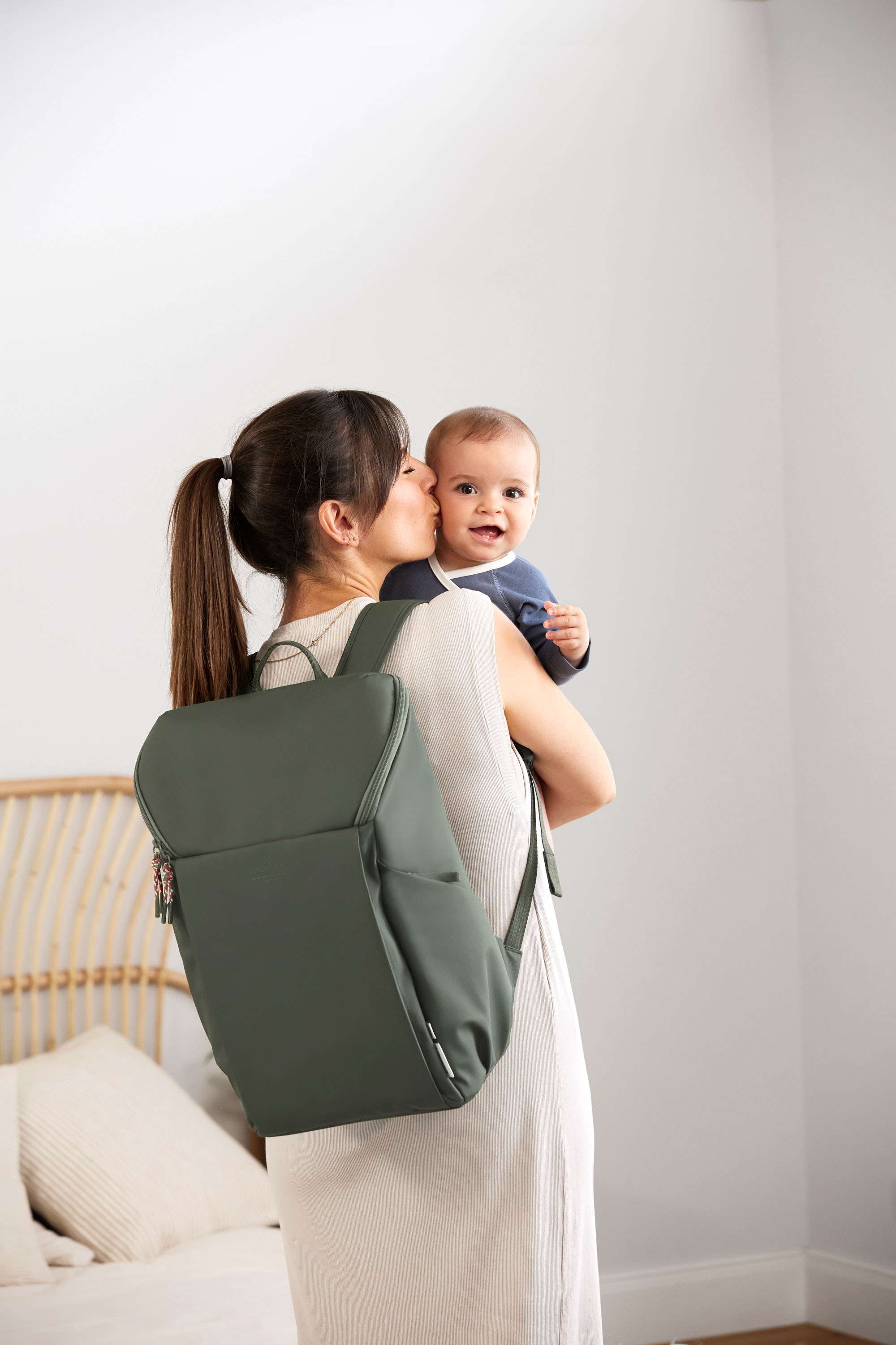 Wickelrucksack - Slender Up Backpack, Oliv
