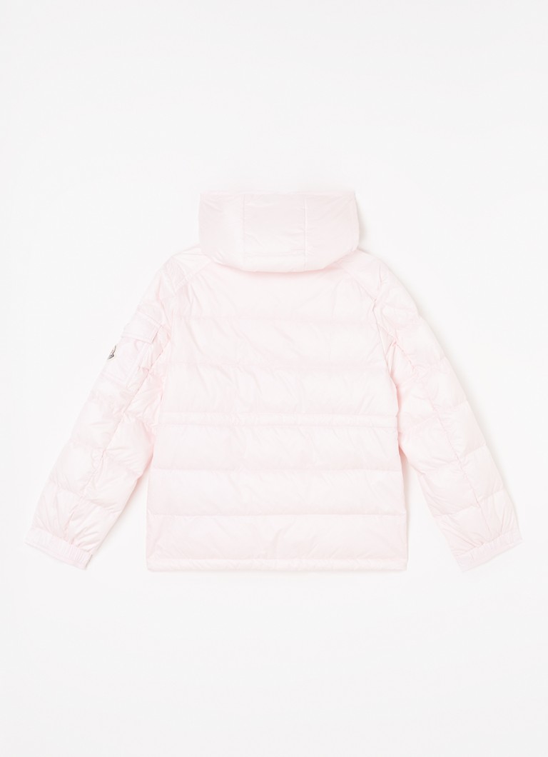 Giacca imbottita Moncler Dalles con imbottitura in piuma e coulisse