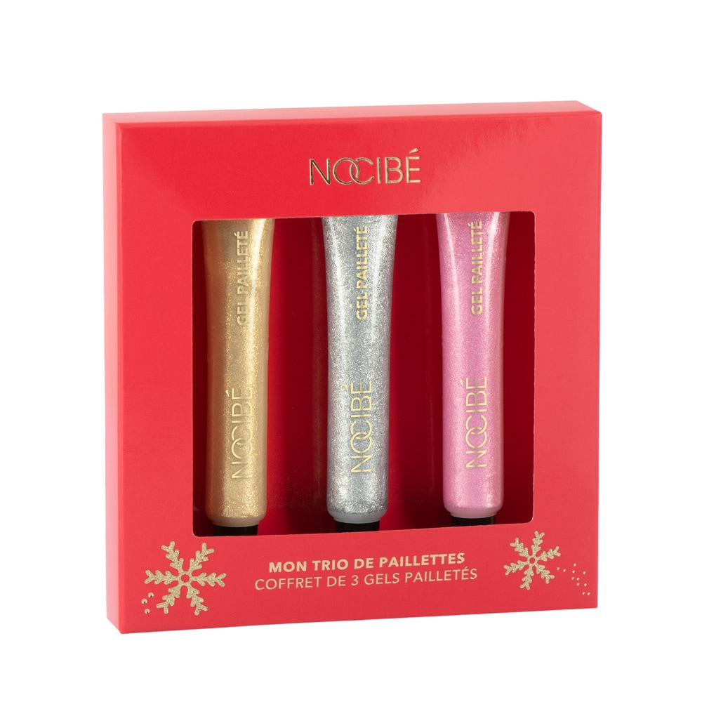 Nocibé Mon Trio de Paillettes Coffret gels pailletés visage & corps