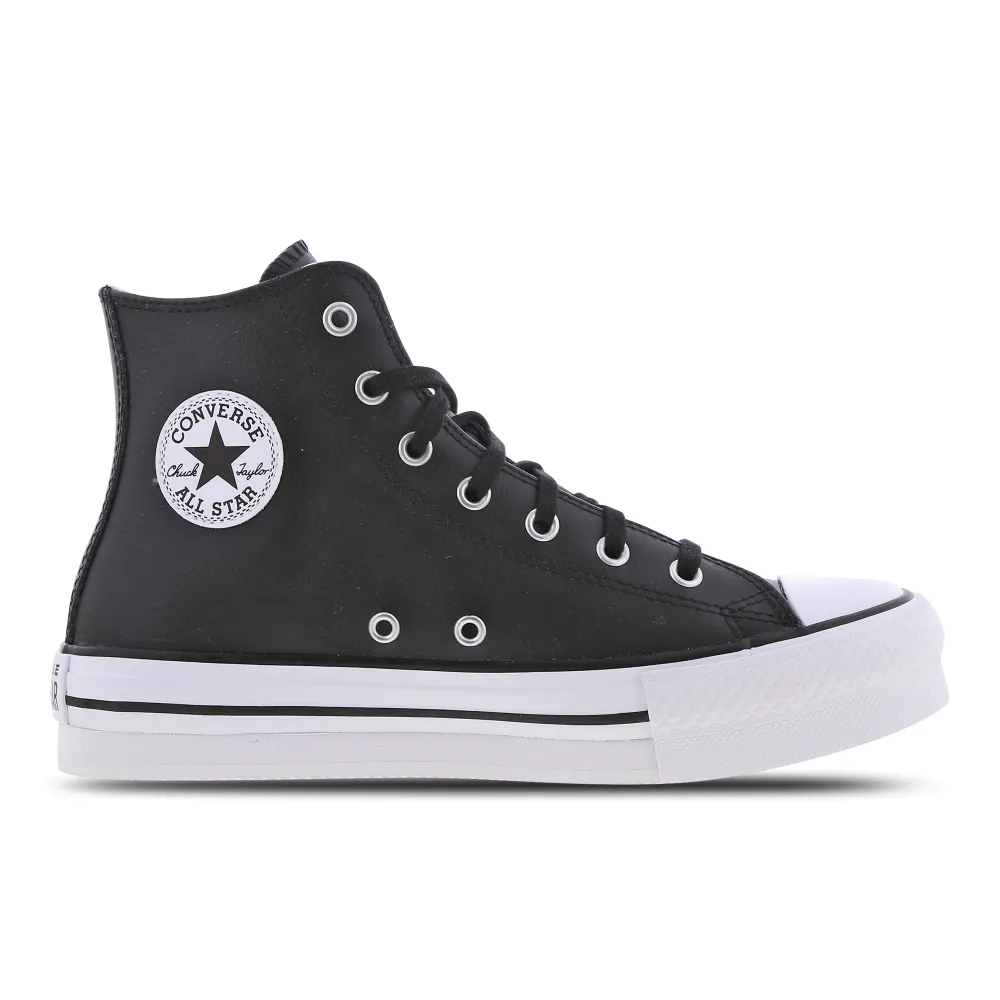 Converse Chuck Taylor All Star Lift Leather Platform High A02485C / schwarz