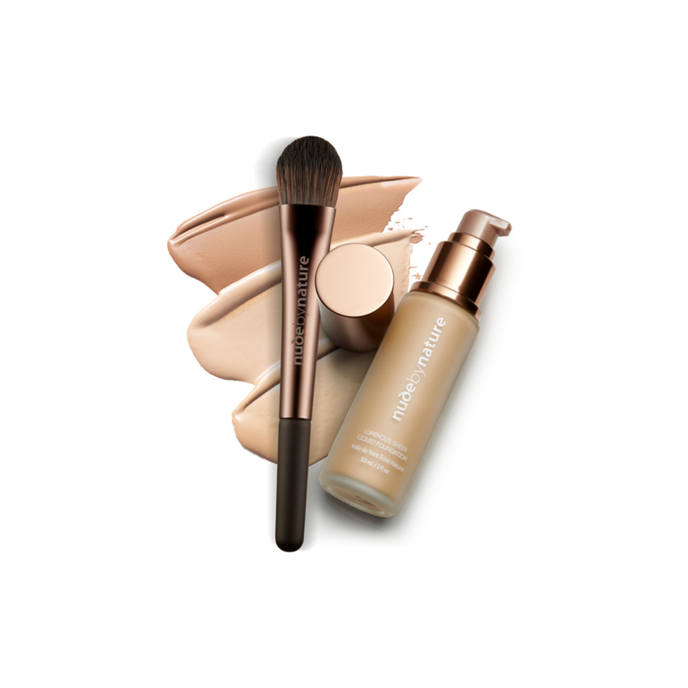 Nude by Nature Voile de Teint Eclat Naturel Fond de Teint Liquide