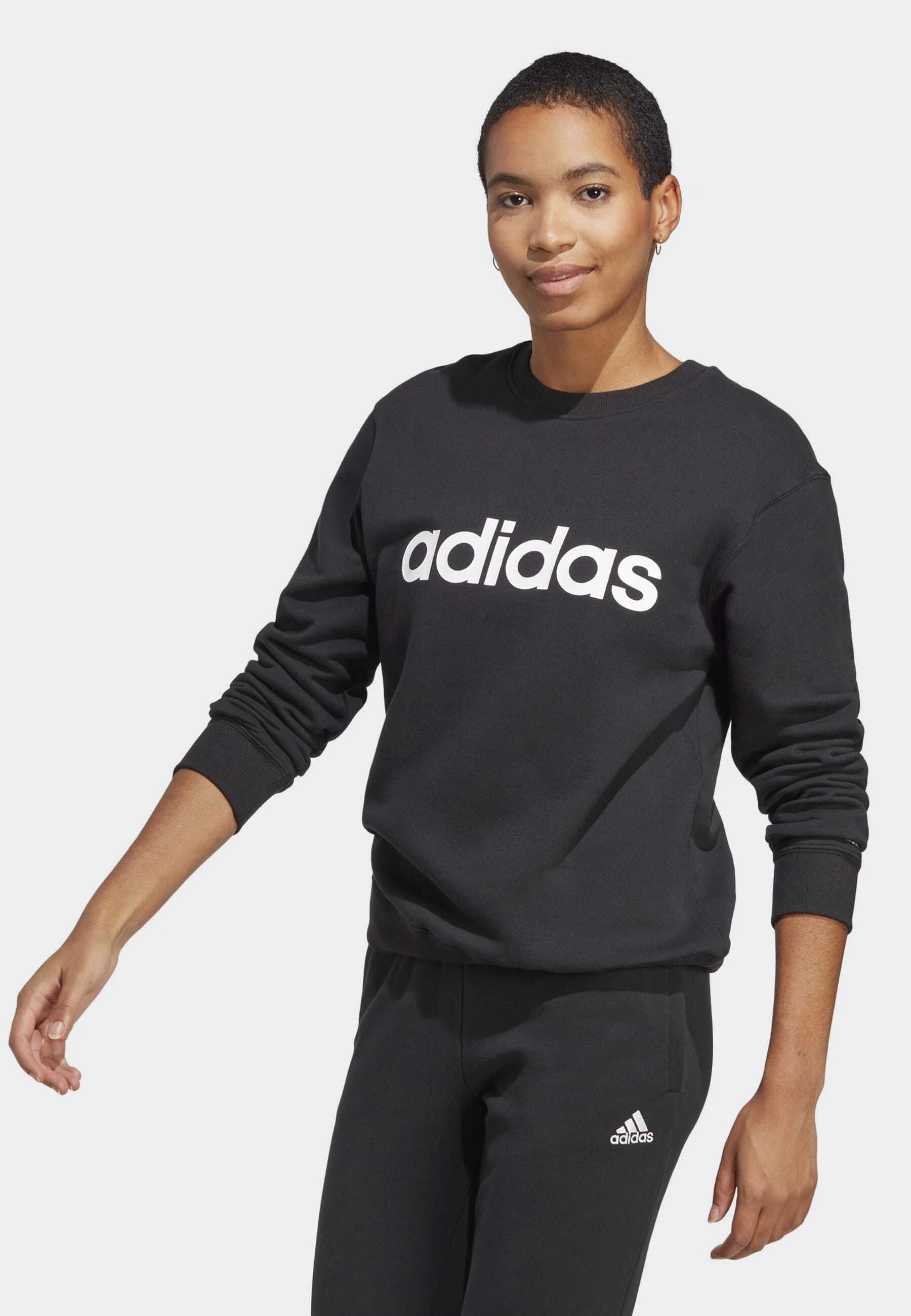 adidas Sportswear ESSENTIALS LINEAR FRENCH TERRY - Sudadera