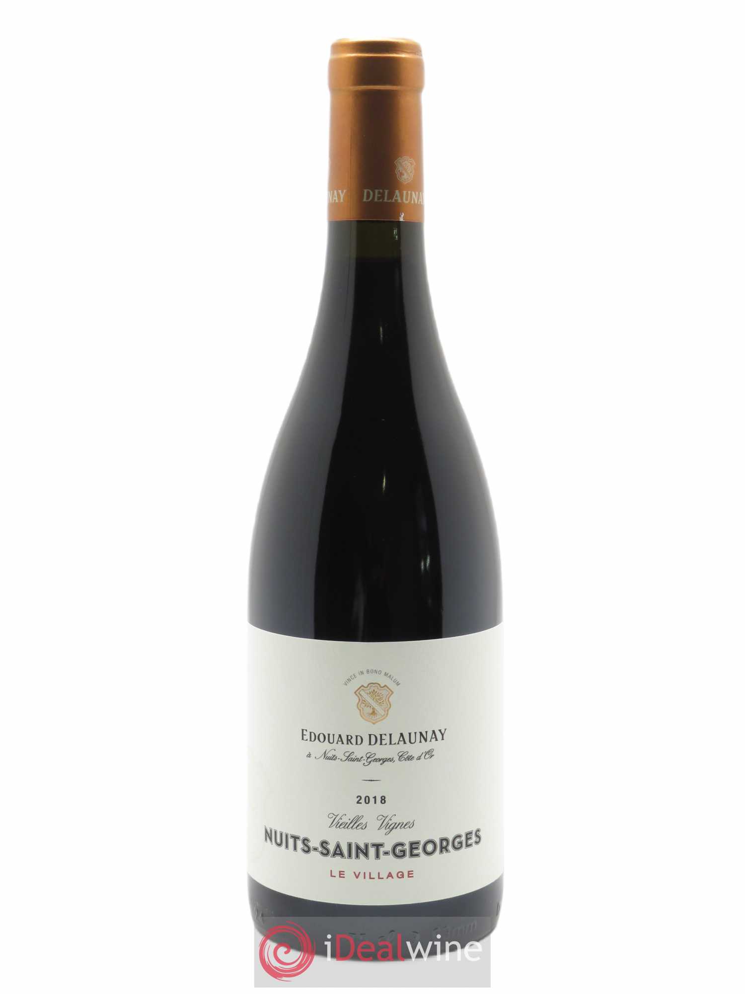 Nuits Saint-Georges Le village Vieilles Vignes Edouard Delaunay  2018 - Lot de 1 Bouteille
