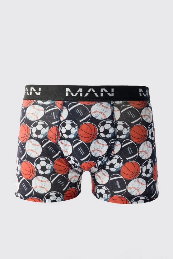 Boxershorts mit Sport-Print