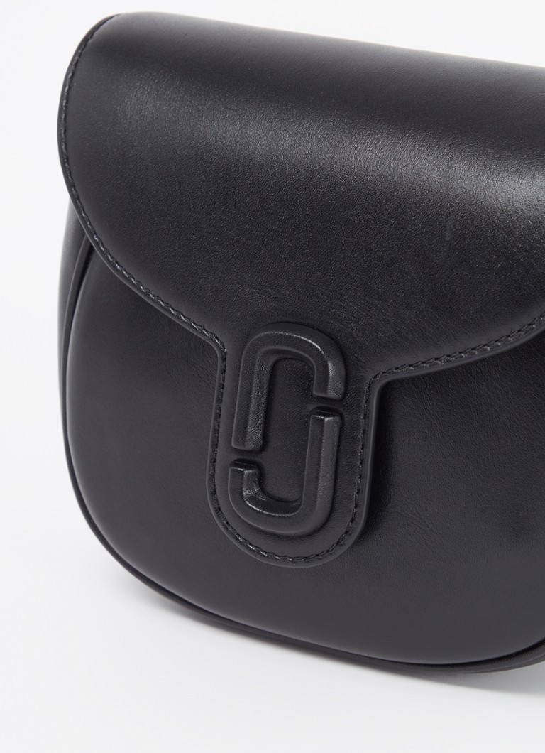 Marc Jacobs  Saddle S crossbodytas van leer met logo