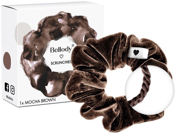 Bellody Original Scrunchies Mocha Brown Haargummi