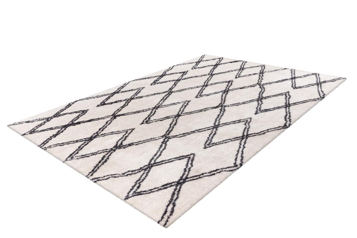 megusta Retro Teppich Elfenbein 200cm x 290cm