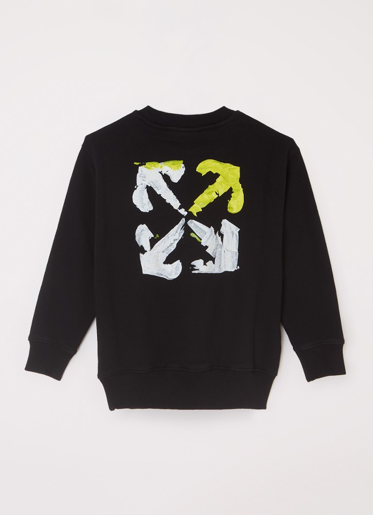 Off-White Arrow sweater with logo and back print