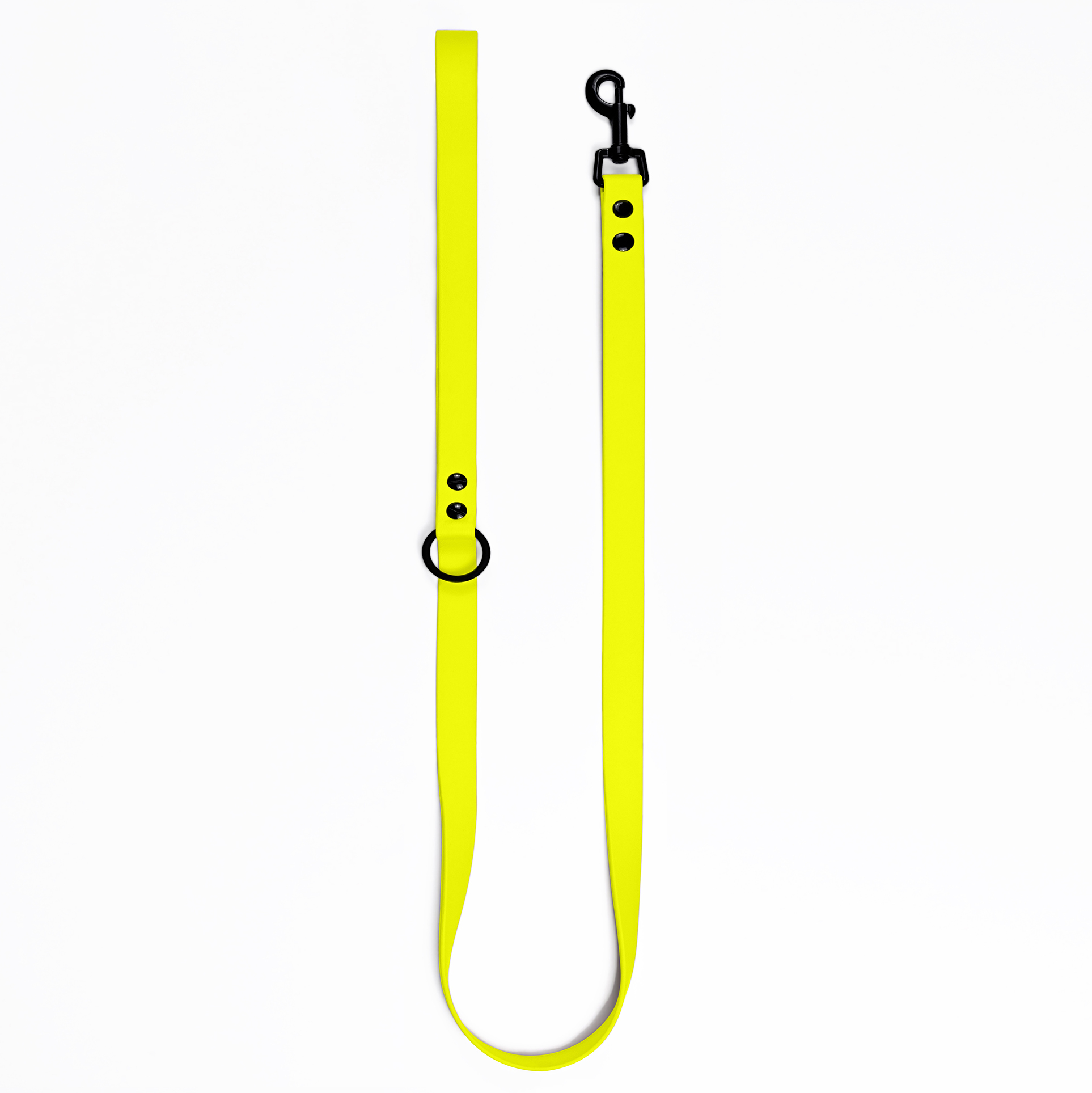 THE DOG IDEA Hundeleinen THE DOG IDEA Cityleine Biothane Khaki neon gelb