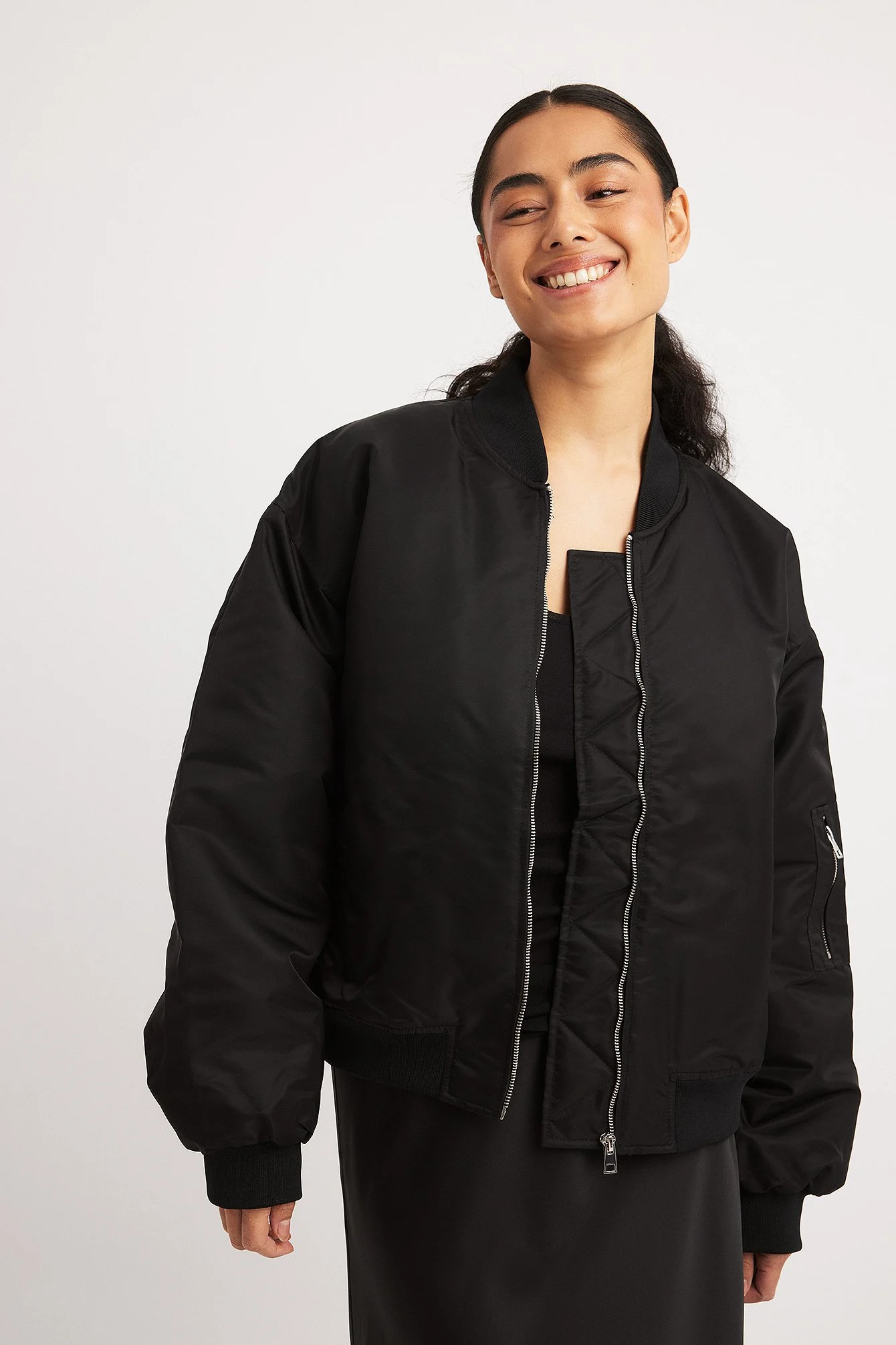 Klassische Bomberjacke