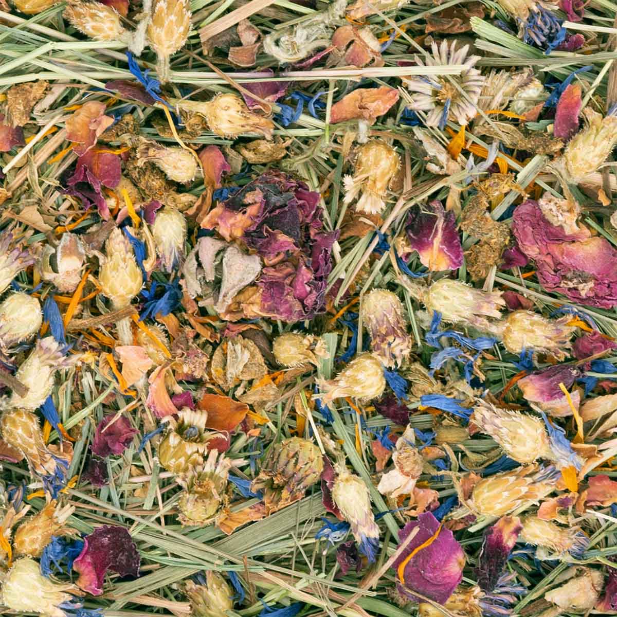 JR Farm Heu-Schale mit Blüten günstig kaufen