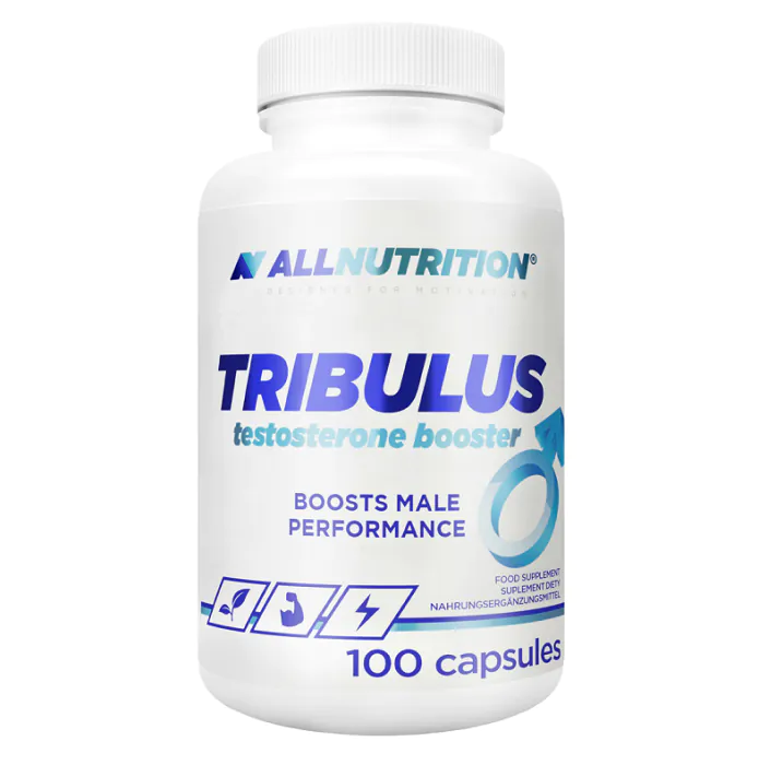 Ενισχυτικό τεστοστερόνης Allnutrition Tribulus, συμπλήρωμα διατροφής που περιέχει εκχύλισμα σπόρων Tribulus Terrestris, κάψουλες