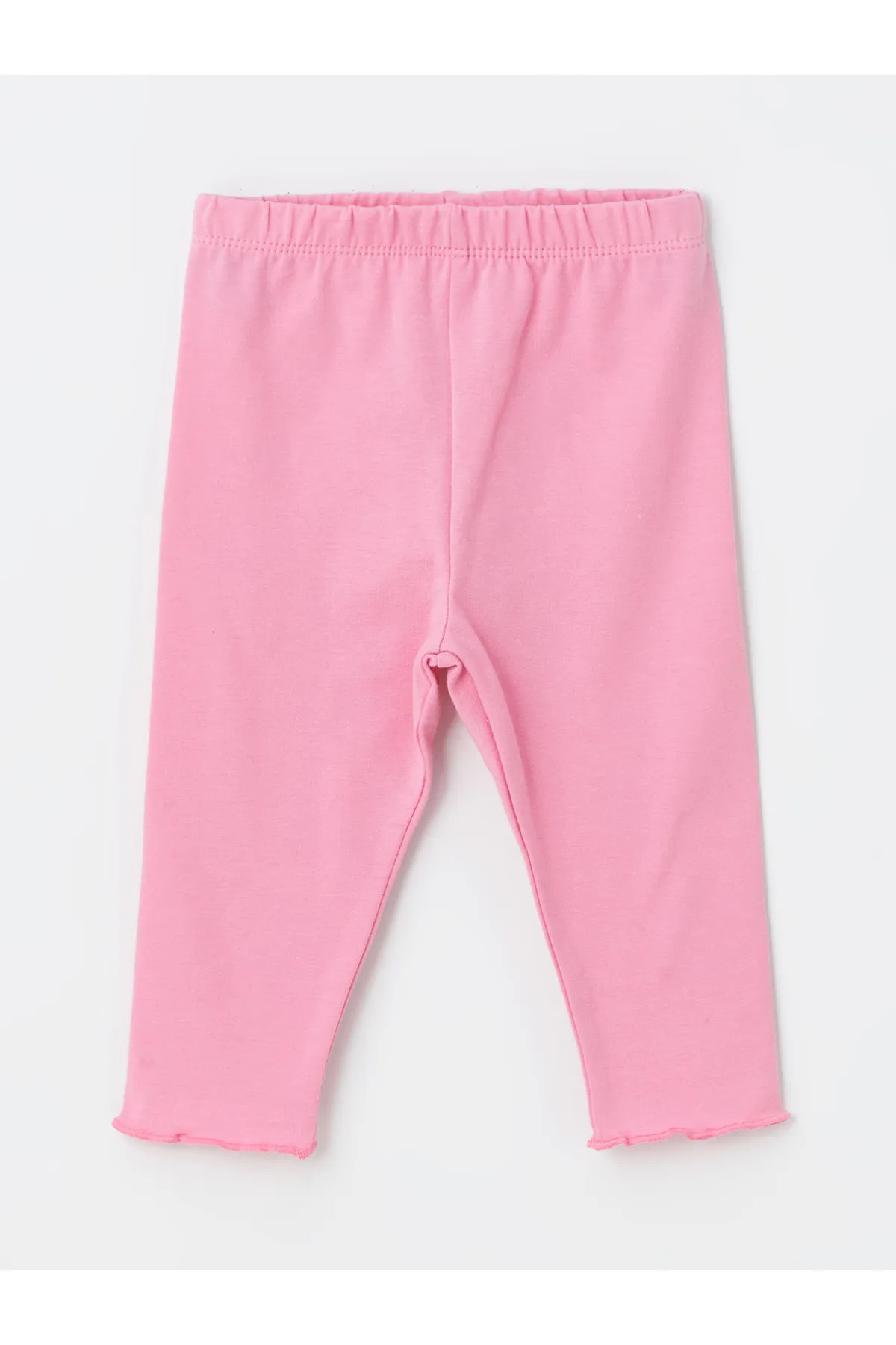 LC Waikiki  2-teiliges Set aus kurzärmeliger 101 Dalmatiner-Bluse und Leggings für Babymädchen mit Rundhalsausschnitt
