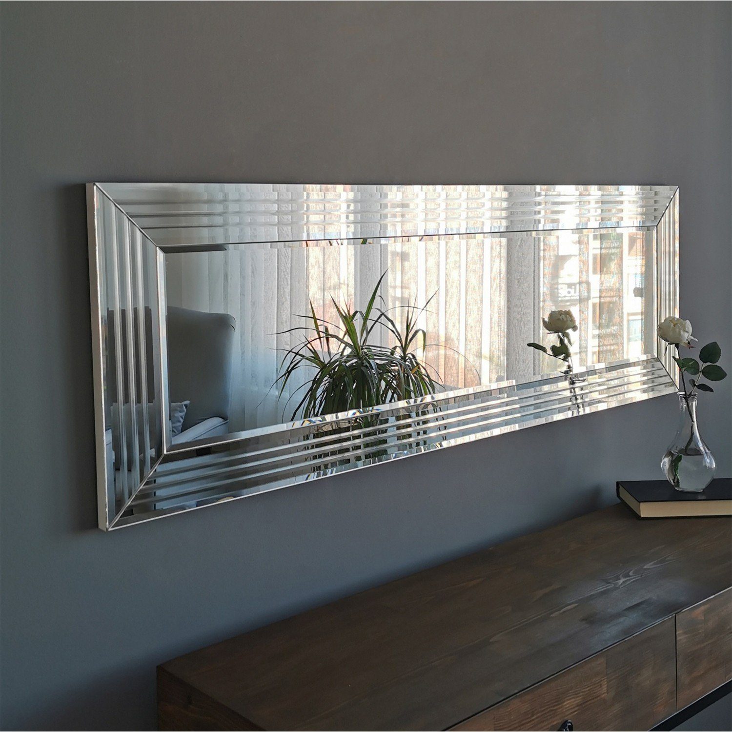 Skye Decor Wandspiegel 40x120x2,2 cm, 100% MDF