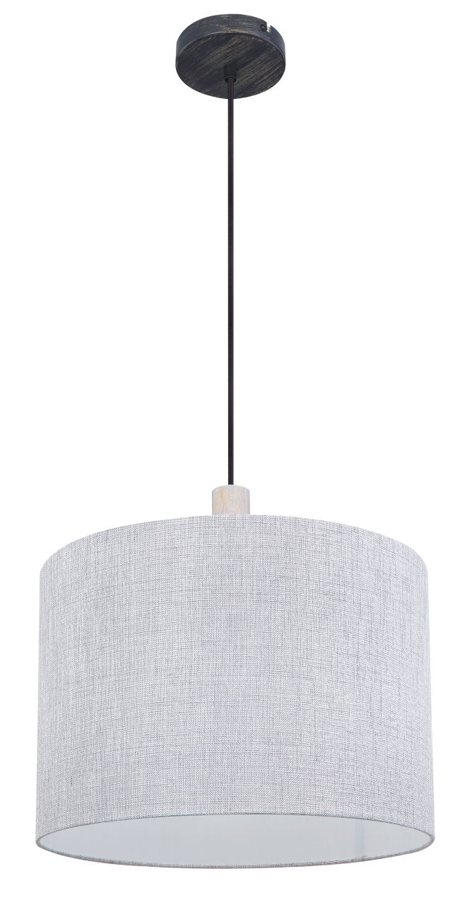 Globo Lighting - ROGER - Hängeleuchte Metall schwarz matt, 1x E27