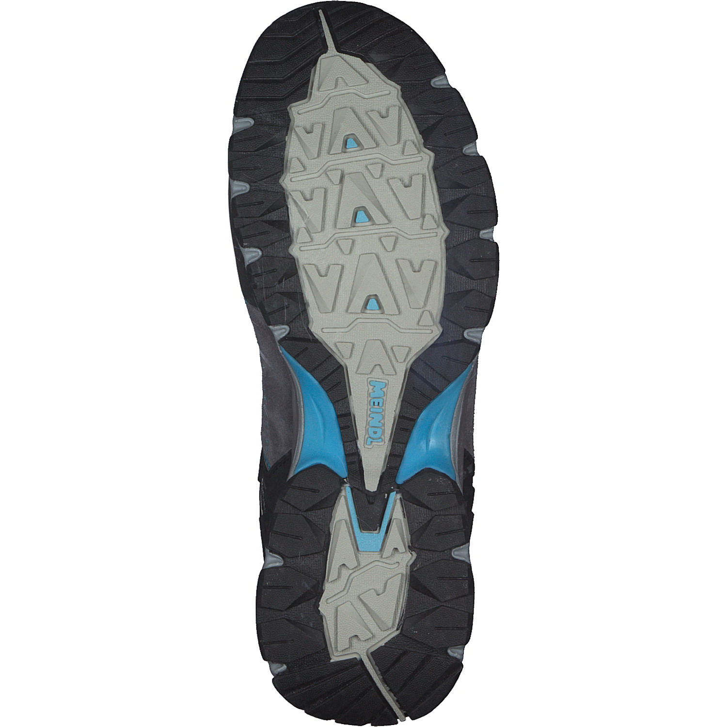 Meindl Ontario Lady GTX 3937, Wanderschuhe, Damen, grau/azurblau