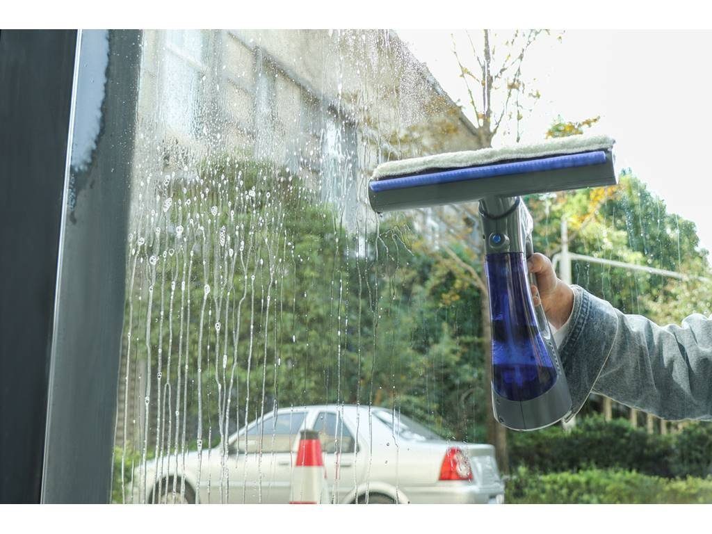 SWISS PRO+ Akku-Fensterreiniger 3-in-1 Fensterstaubsauger Leistungsstark, vielseitig