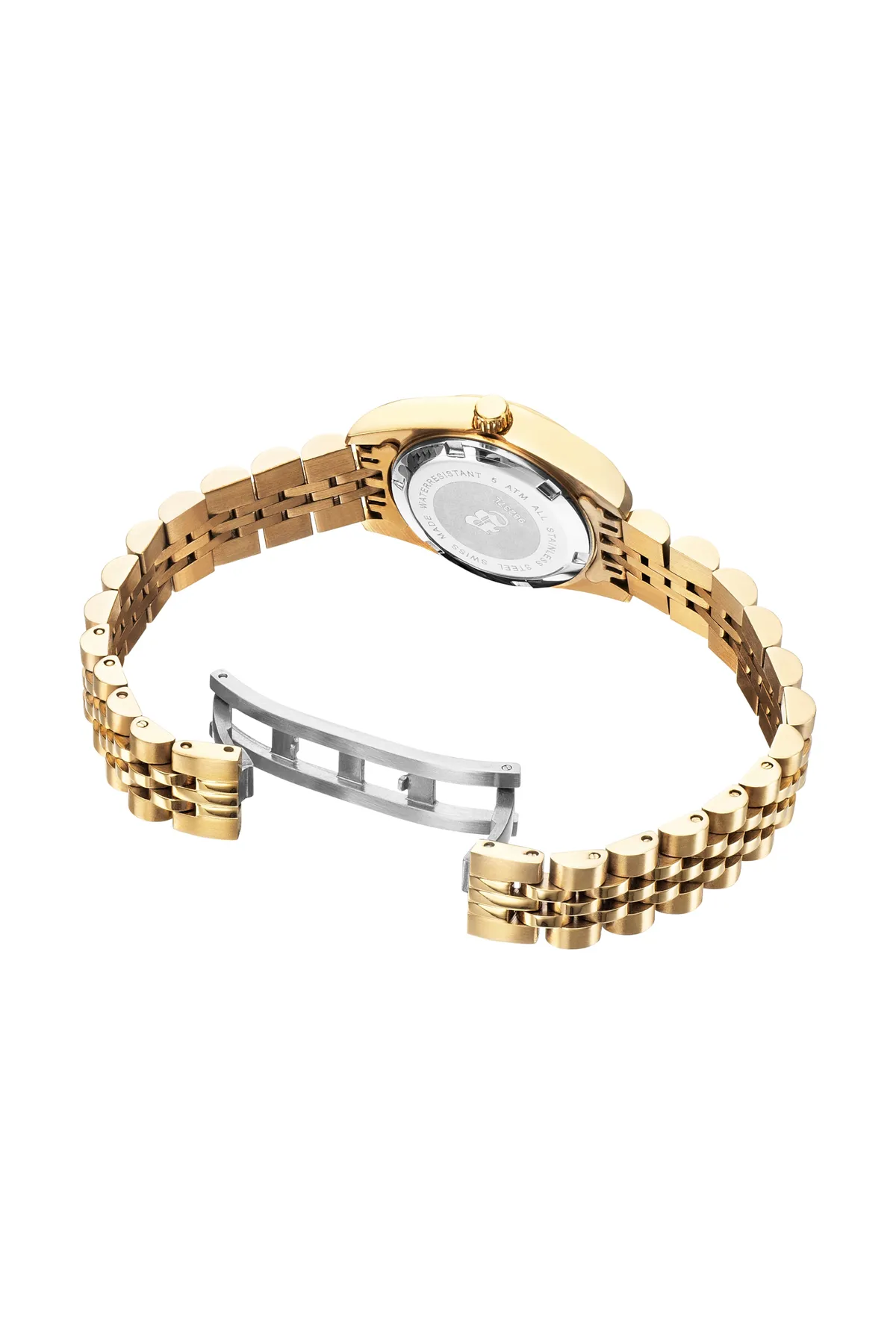 JACQUES DU MANOIR  Inspiration Damenuhr Gold Nro.12