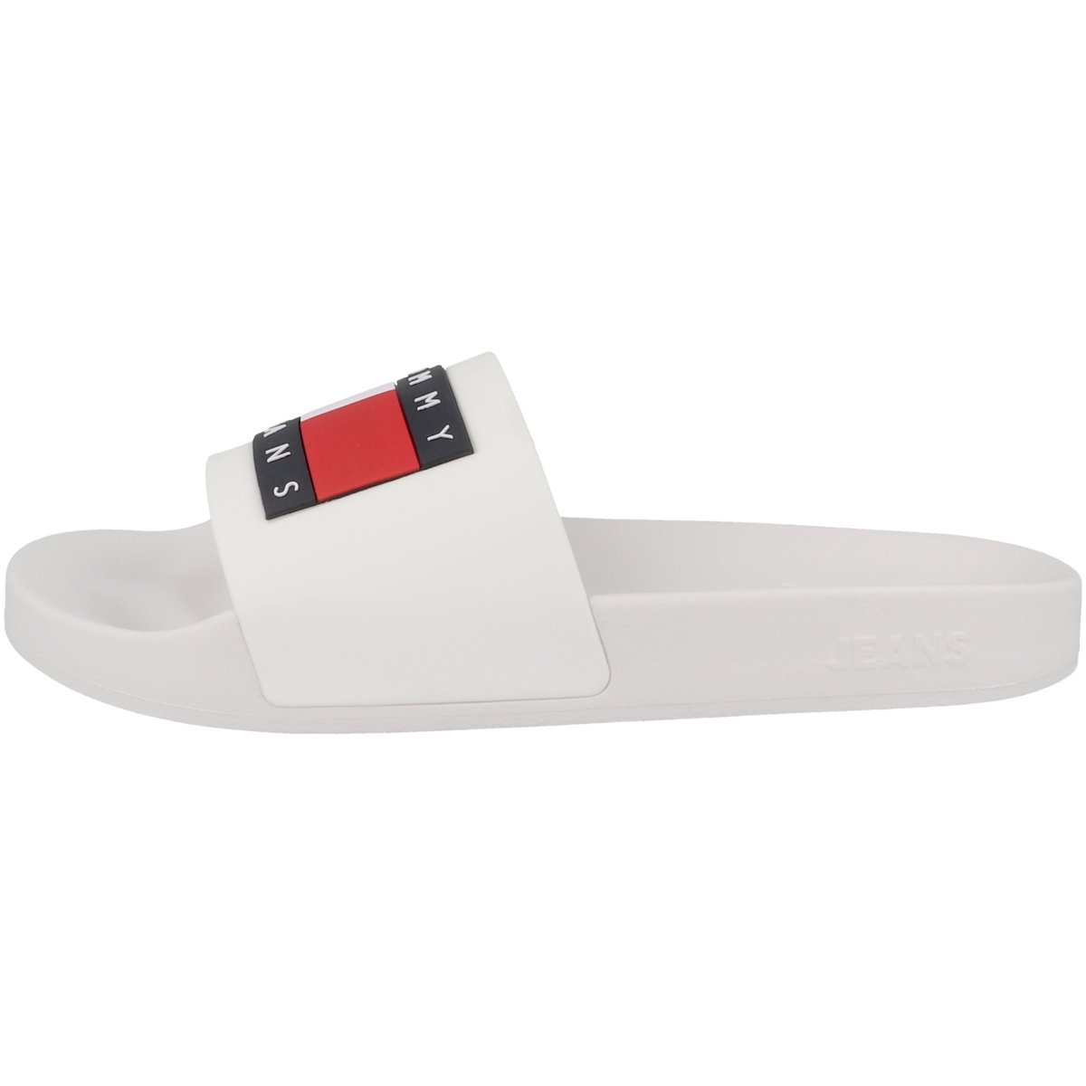 Tommy Hilfiger Tommy Jeans Flag Pool Slide Badelatschen creme