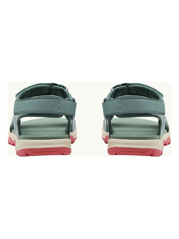 Jack Wolfskin Sandalen in Türkis/Pink günstig kaufen