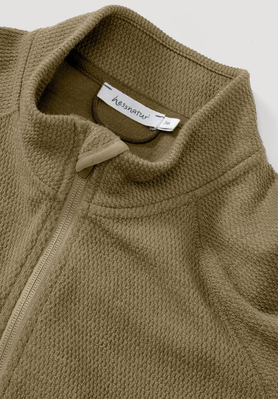 Performance Jacke aus Bio-Merinowolle mit Bio-Baumwolle
