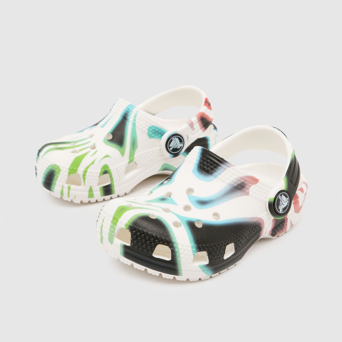 Crocs Multi Classic sötétben világító klumpa Kisgyermek szandál
