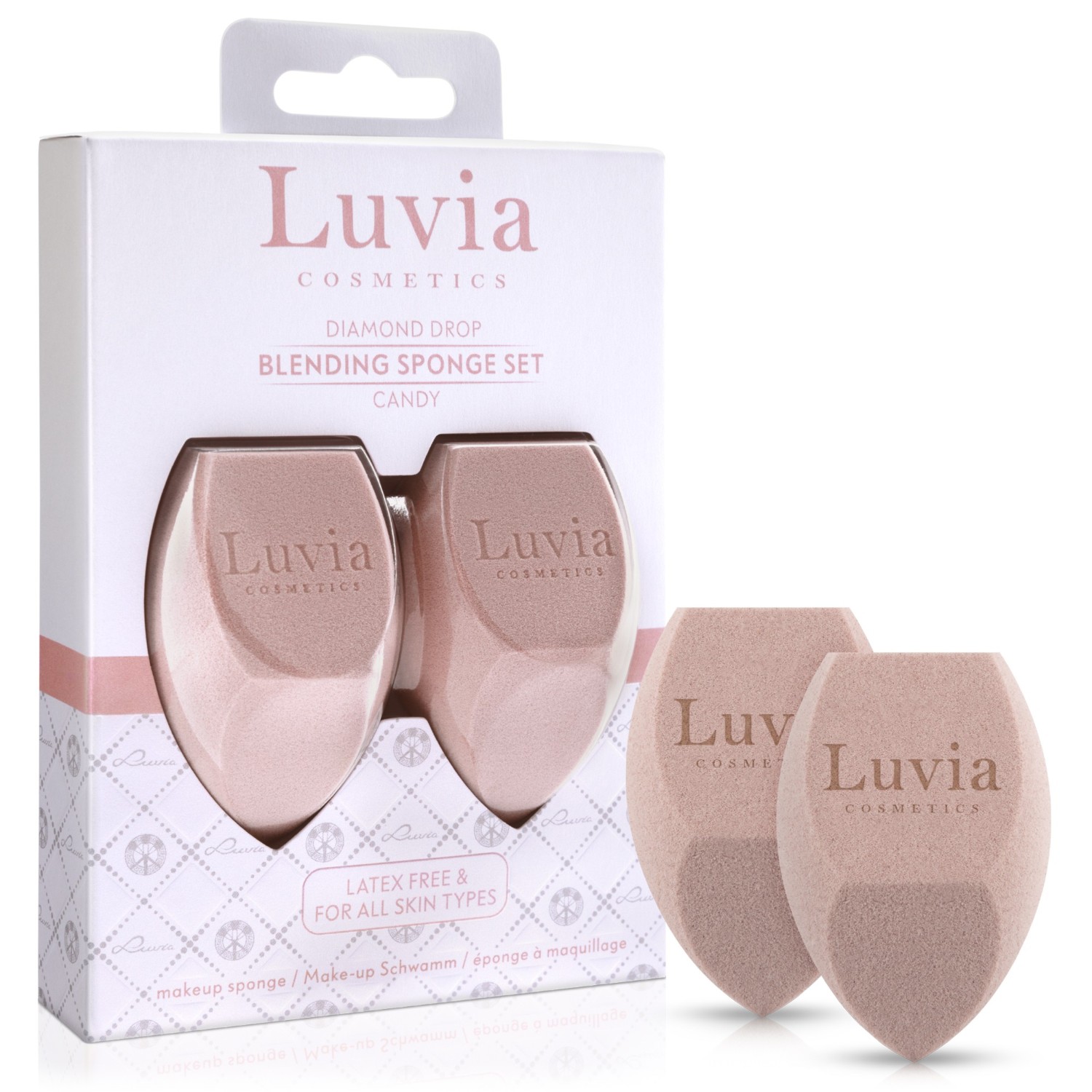 Esponja de maquillaje Luvia Diamond