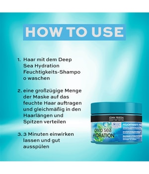 JOHN FRIEDA deep sea HYDRATION Haarkur-250 ml