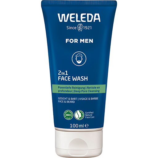 WELEDA For Men 2in1 Face Wash  100 ml  Seife