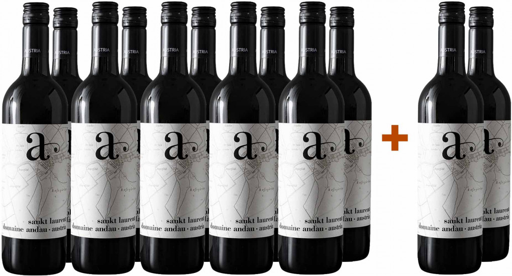 10+2 Paket 2017 Sankt Laurent trocken - Domaine Andau