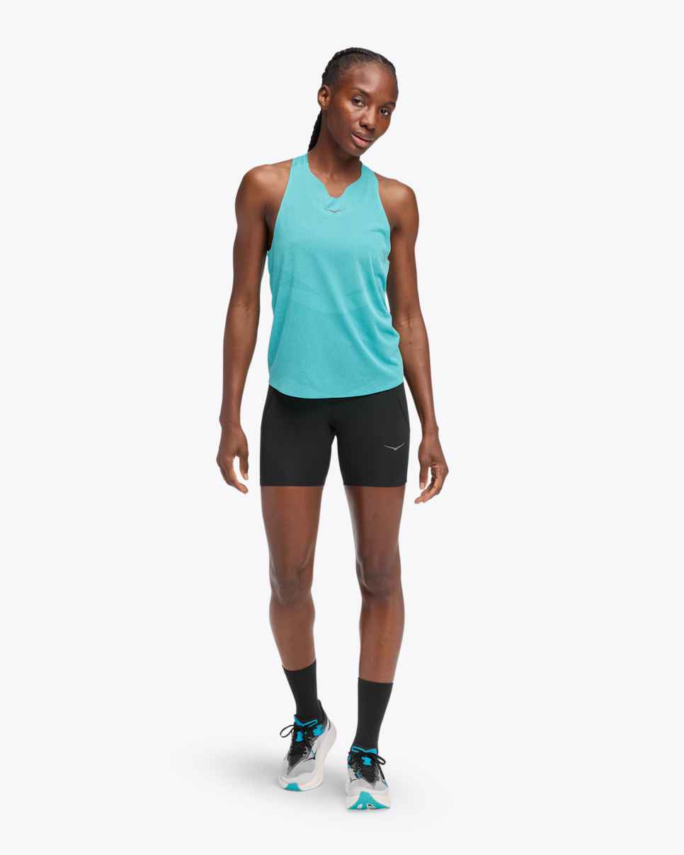 Race Day Singlet Cielo Blue