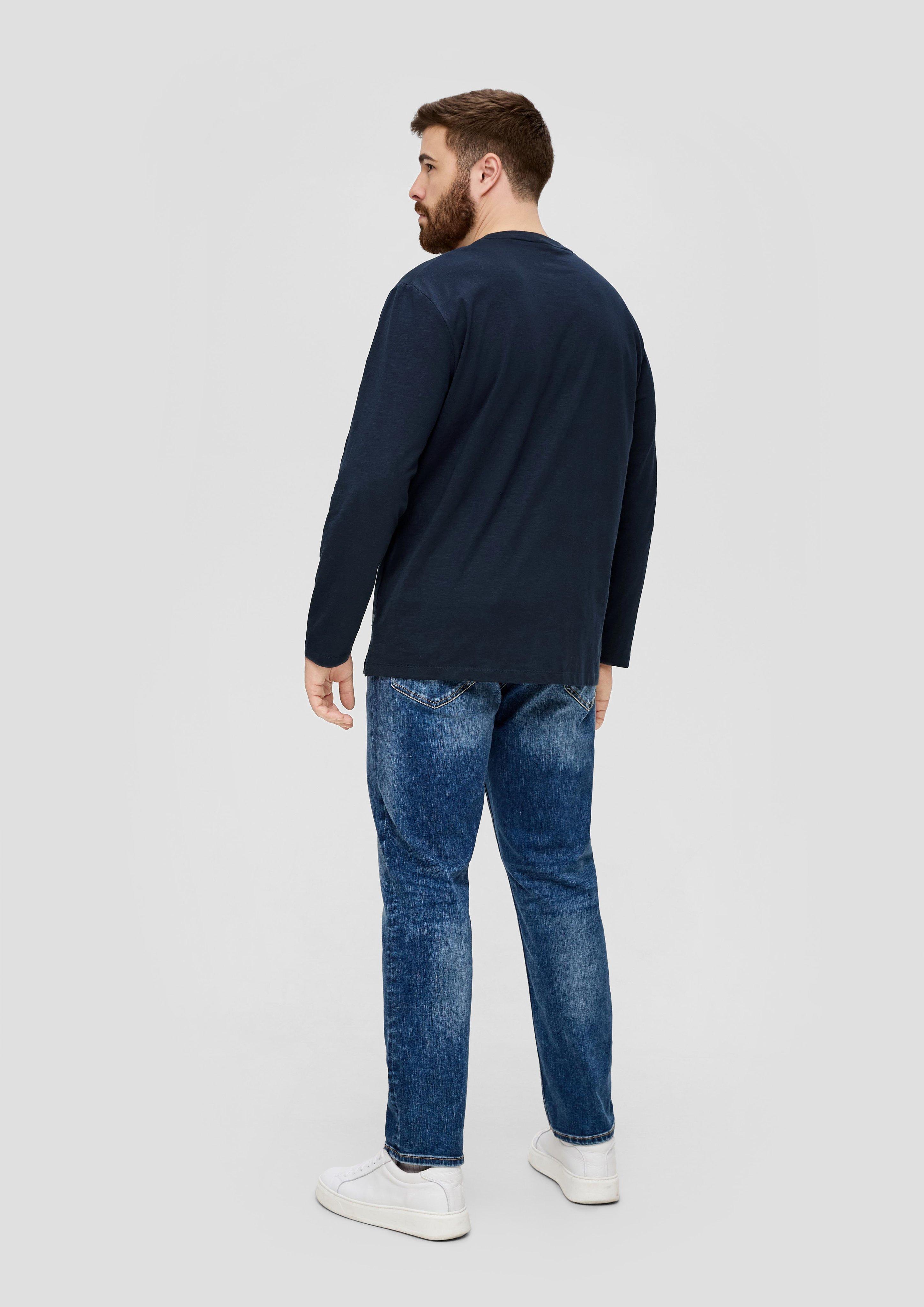 Longsleeve mit Flammgarnstruktur  2143247-5978