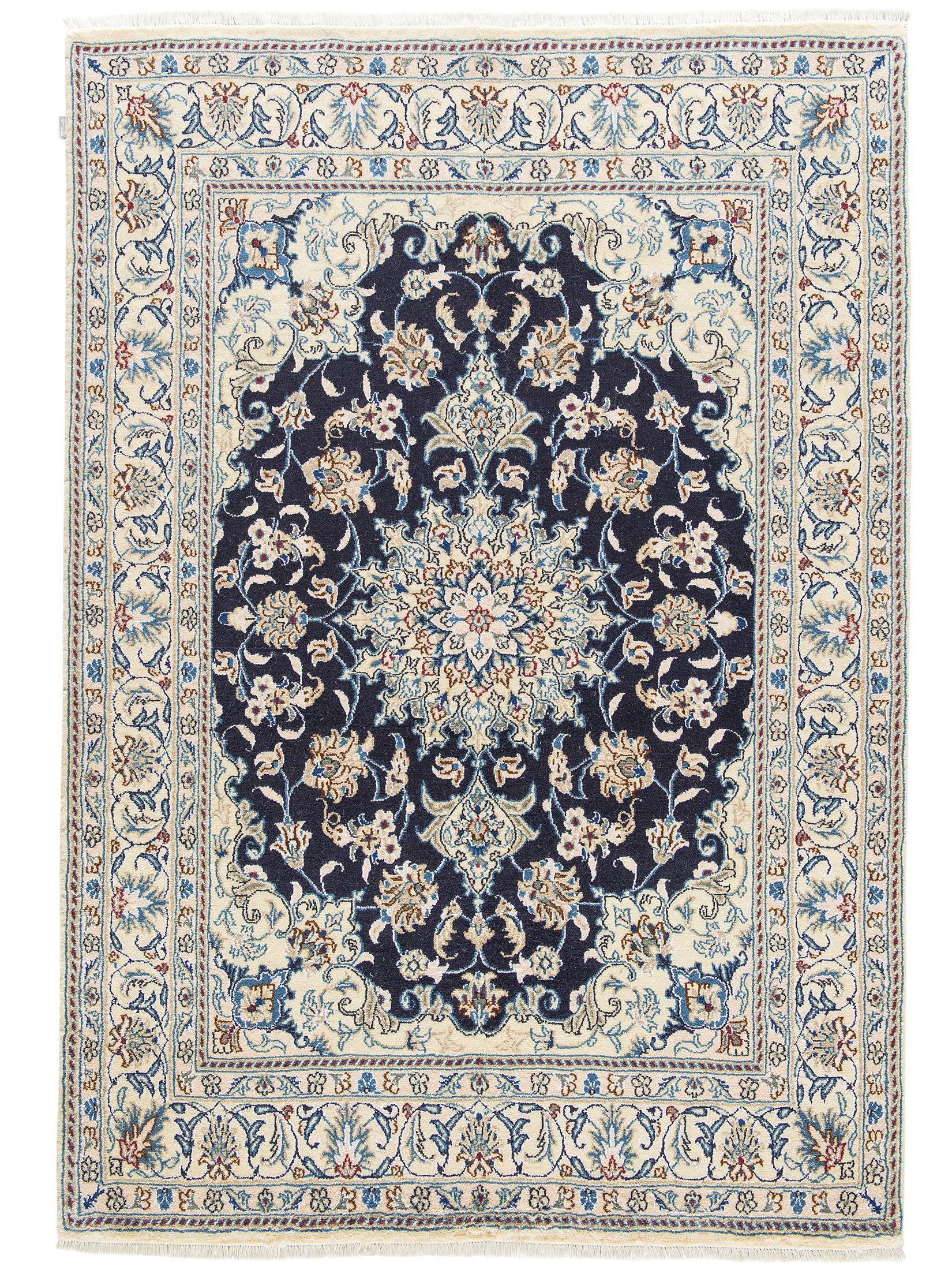Kaschmar Nain 12 Lah ca. 147 x 212 cm, Unikat / Einzelstück