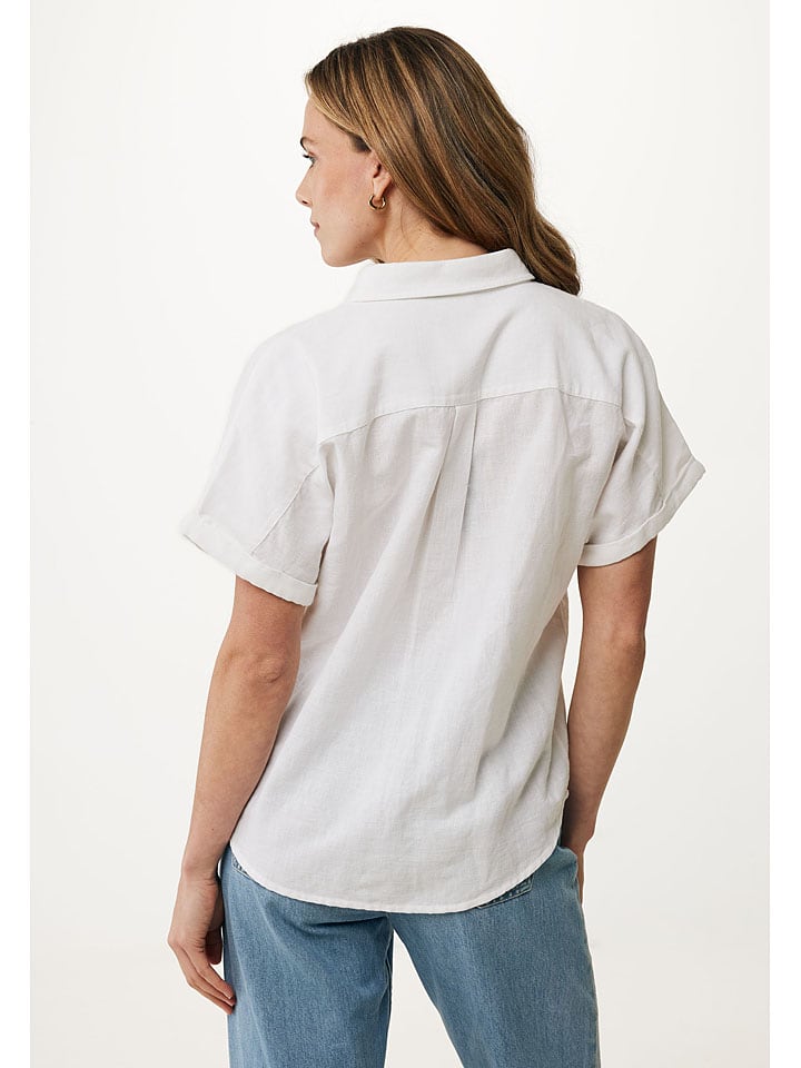 Mexx Bluse in Weiß günstig kaufen