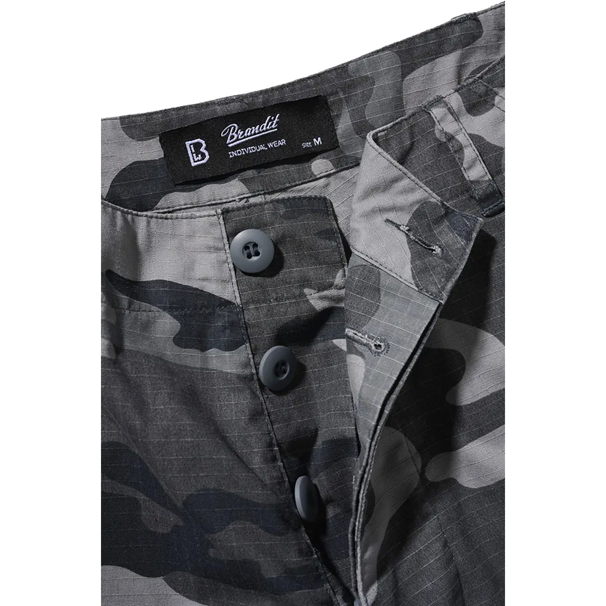 Brandit BDU Ripstop Shorts grey camo