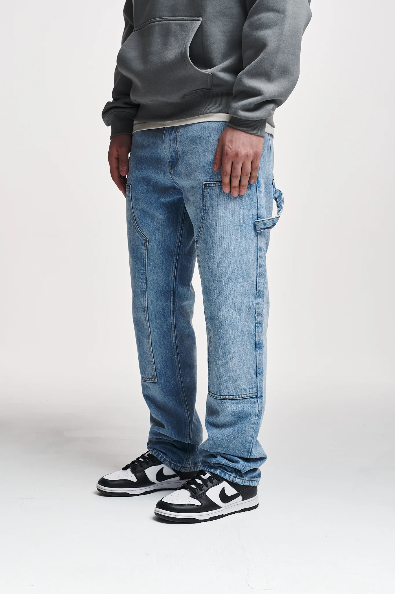 2Y Studios HALDOR CARPENTER STRAIGHT - Vaqueros pitillo