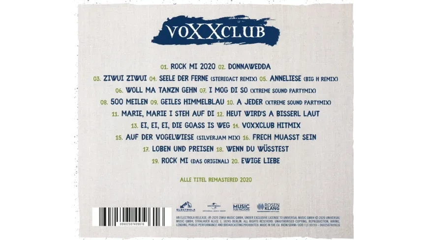 ROCK MI - DIE GRÖßTEN HITS