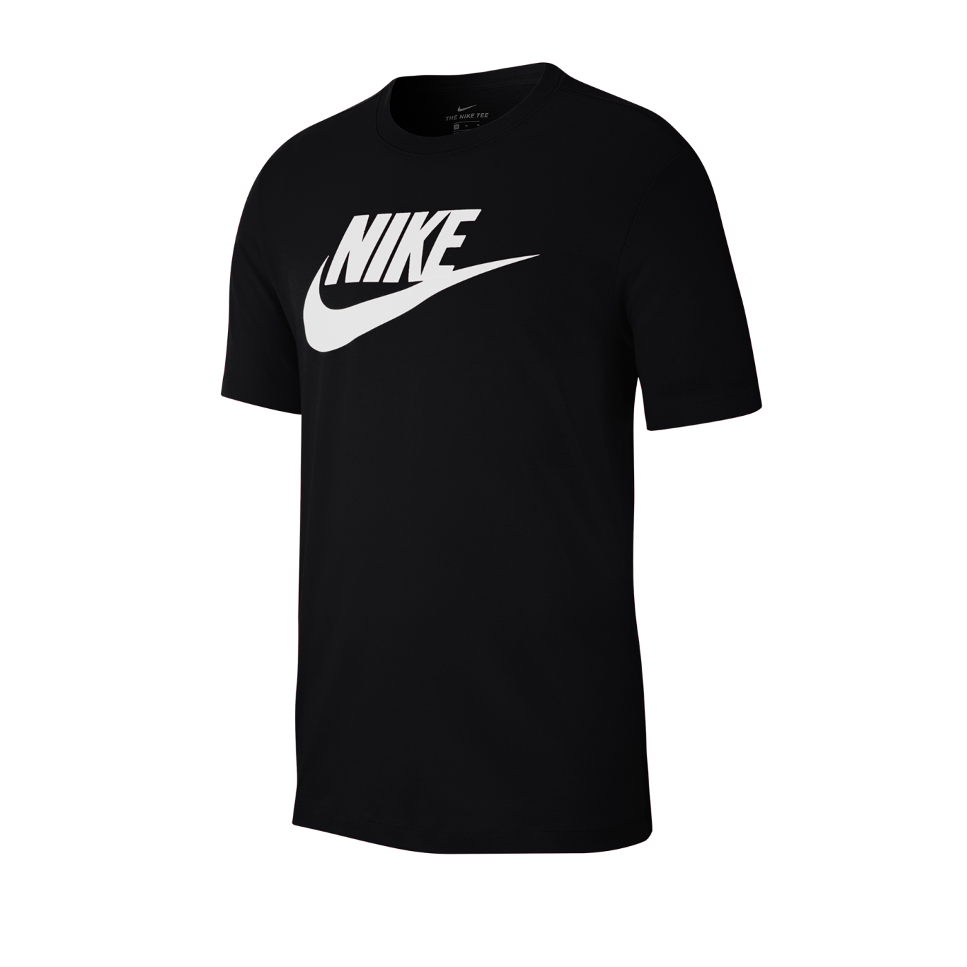Nike Icon Futura T-Shirt Schwarz Weiss F010