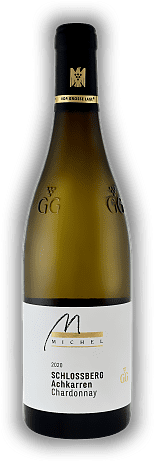 Michel, Achkarren, Chardonnay, Schlossberg GG, trocken, 2020, Baden  Michel, Achkarren, Chardonnay, Schlossberg GG, trocken, 2020, Baden   Jahrgang 2020 - 0,75	 Liter - Vol 13%