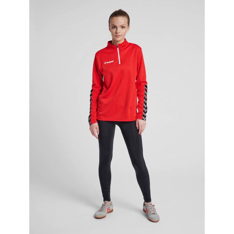 hummel hmlAUTHENTIC HALF ZIP SWEATSHIRT WOMAN Sweatshirt Damen