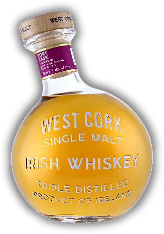 West Cork Maritime Release Port Cask Single Malt Irish Whiskey West Cork Maritime Release Port Cask Single Malt Irish Whiskey Maritim & mannigfaltig veredelt - Sonderedition von West Cork. 0,7	 Liter - Vol 46%