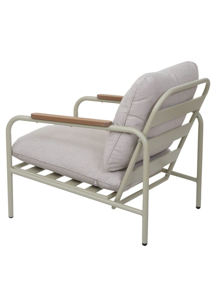 MCW Aluminium-Gartengarnitur O11, Hellgrün Polster beige günstig kaufen onesize
