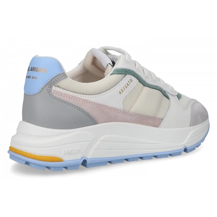 Axel Arigato - Sneaker low RUSH Veloursleder - weiß