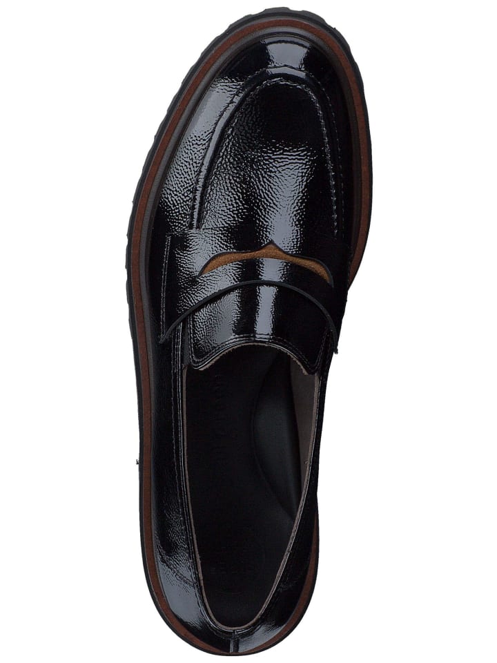 Paul Green Slipper in Schwarz Lack günstig kaufen